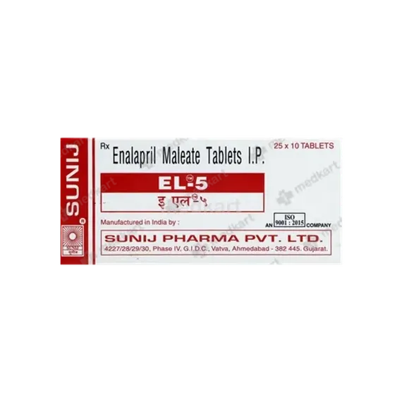 el 5mg tablet 10's